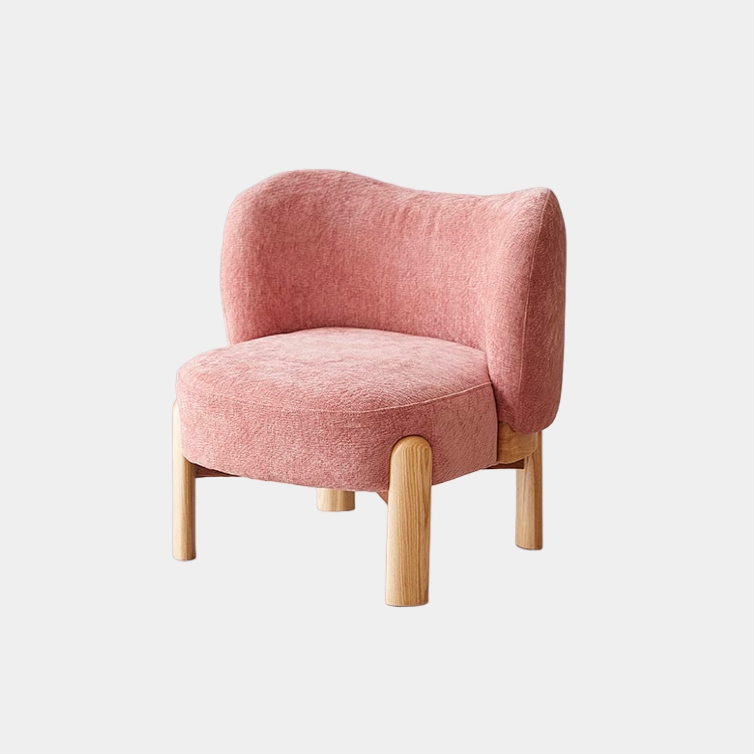 Simon Lounge Chair, Flamingo