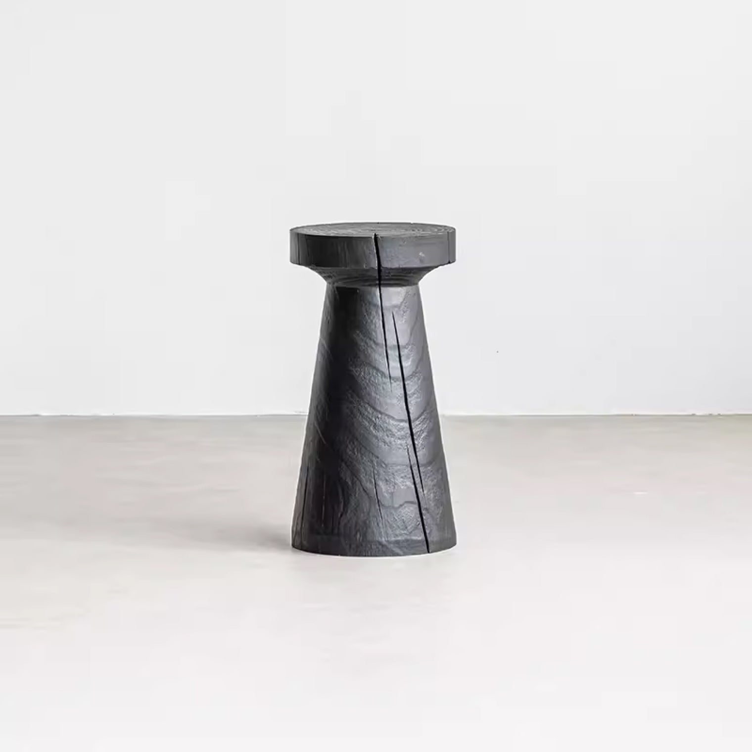 Koa Wood Side Table, 19