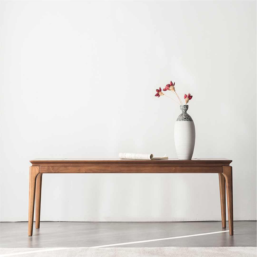Adeline Solid Wood Bench