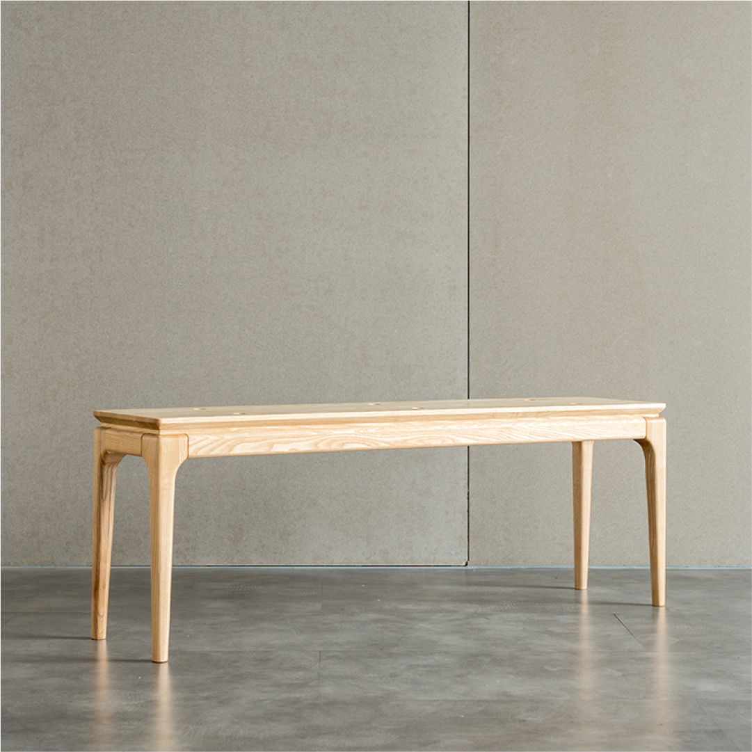 Adeline Solid Wood Bench