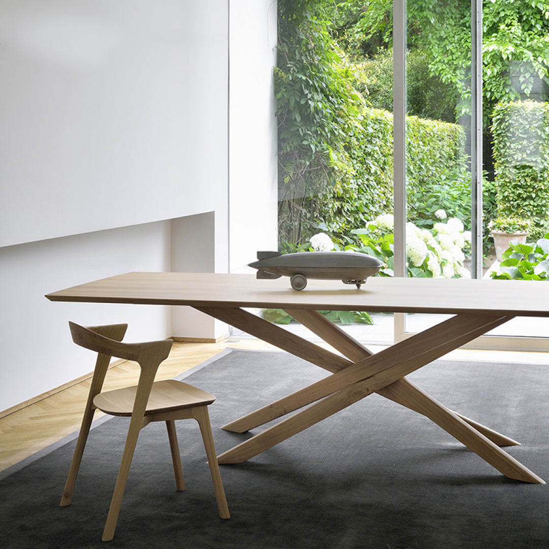 Ferra Solid Wood Dining Table