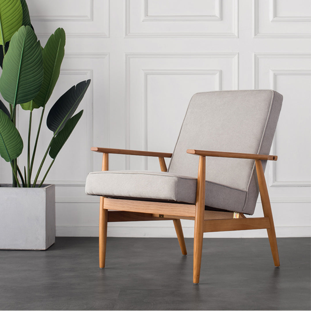 Adeline Solid Wood Accent Chair
