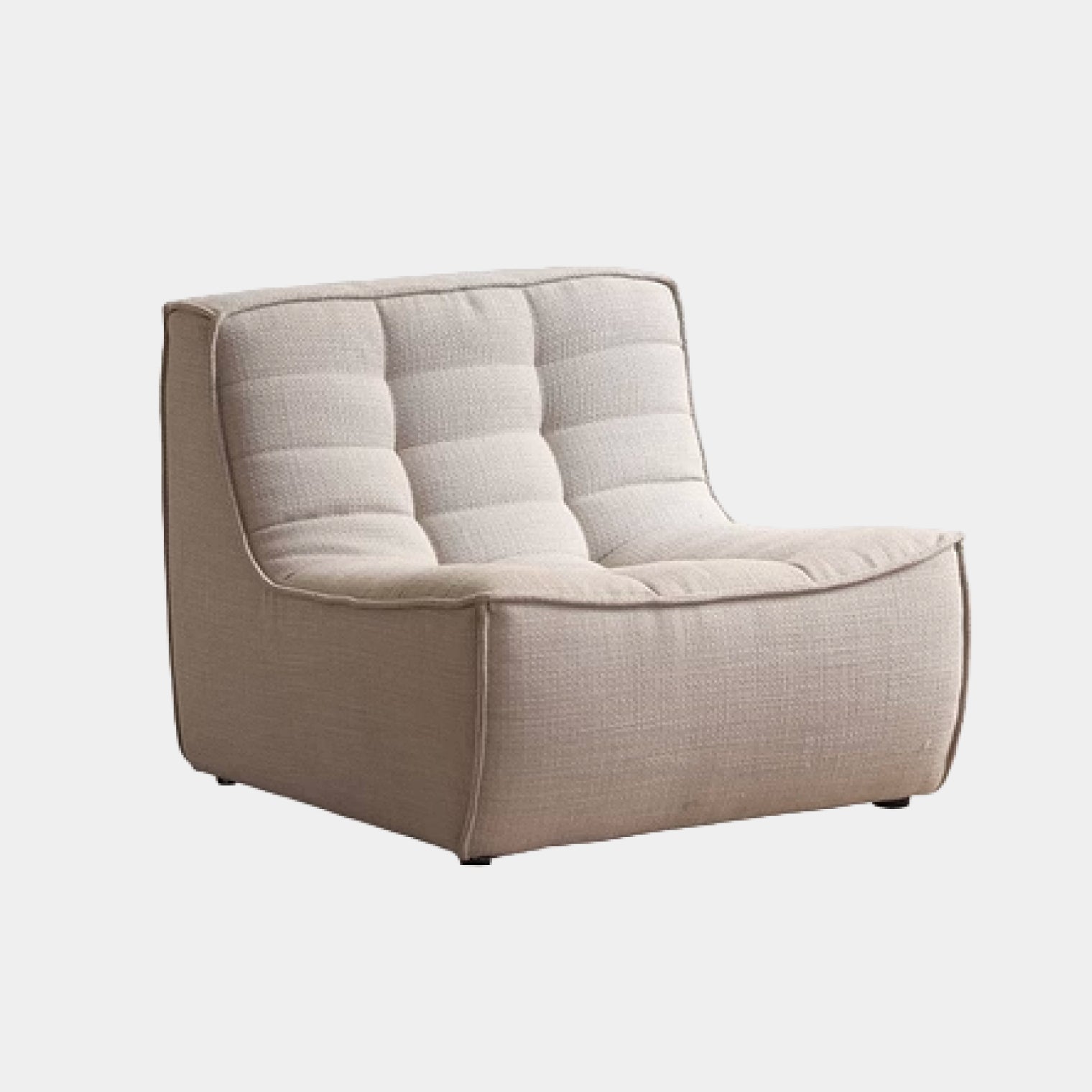 Amber Armless Medium Corner Sofa