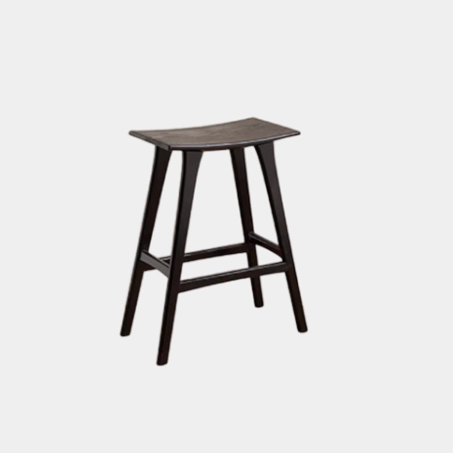 Osso Bar & Counter Stool, Black