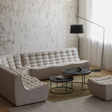 Amber Armless Large Corner Sofa