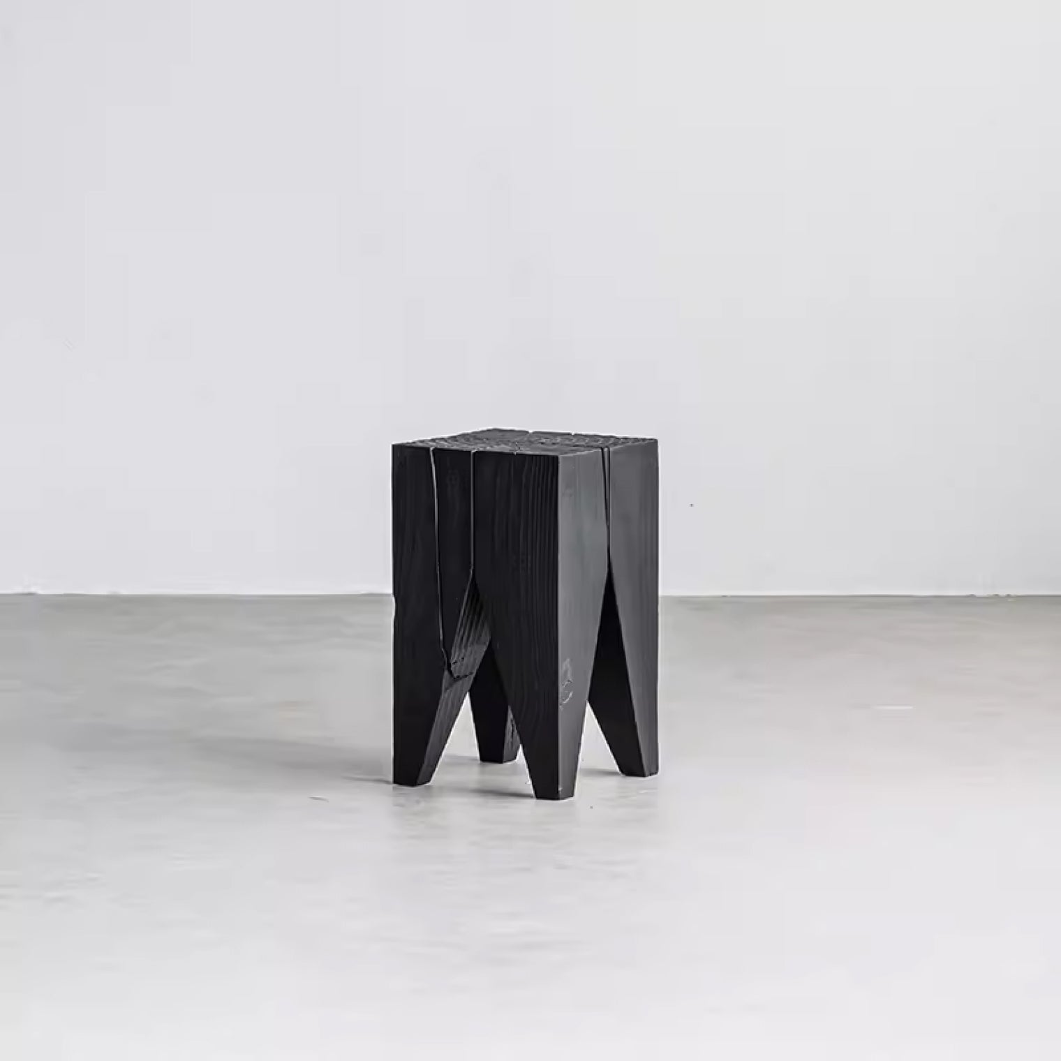 Koa Wood Side Table, 09