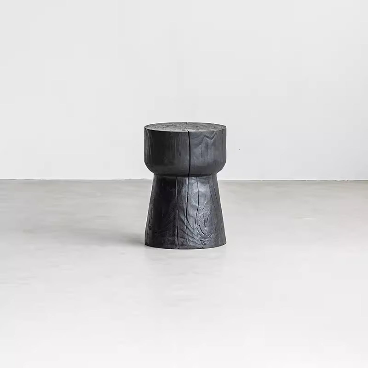 Koa Wood Side Table, 03