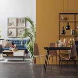 Lumo Oak Dining Chair with Chrome Leg (Set of 2)