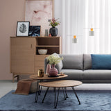 Lumo 1.2M Oak 4 Doors Sideboard