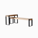 Simple Modern Wood Bench