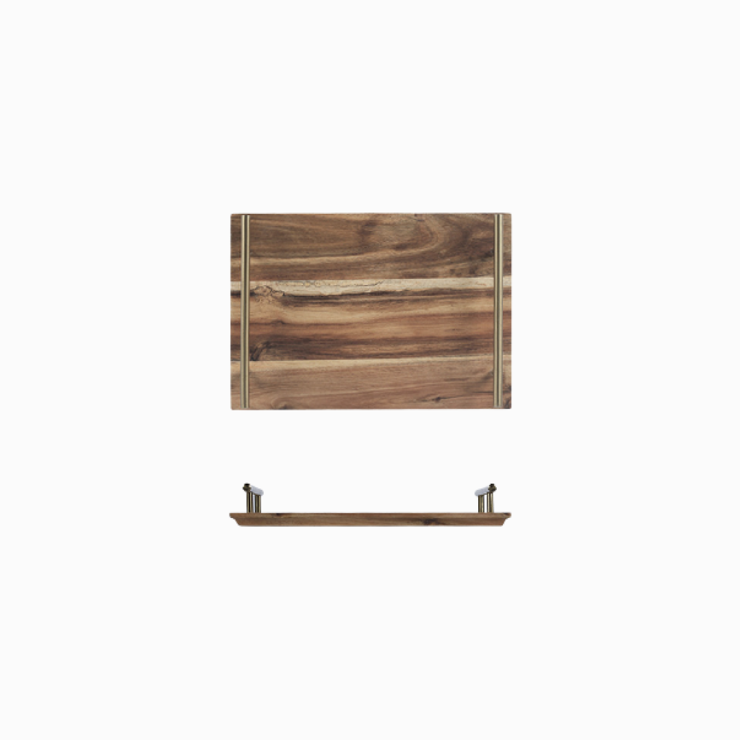 Litra Acacia Wood Display Tray