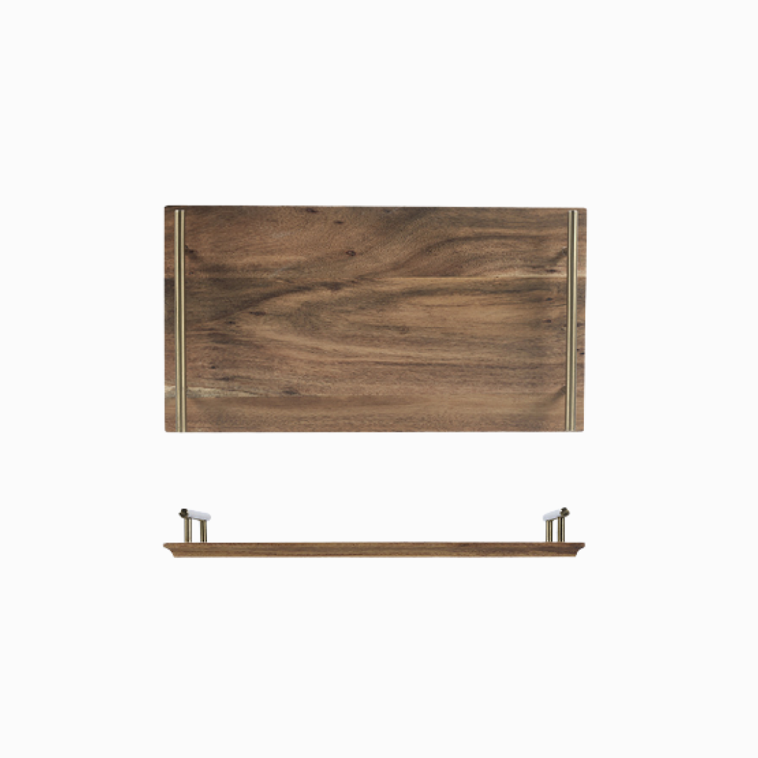 Litra Acacia Wood Display Tray