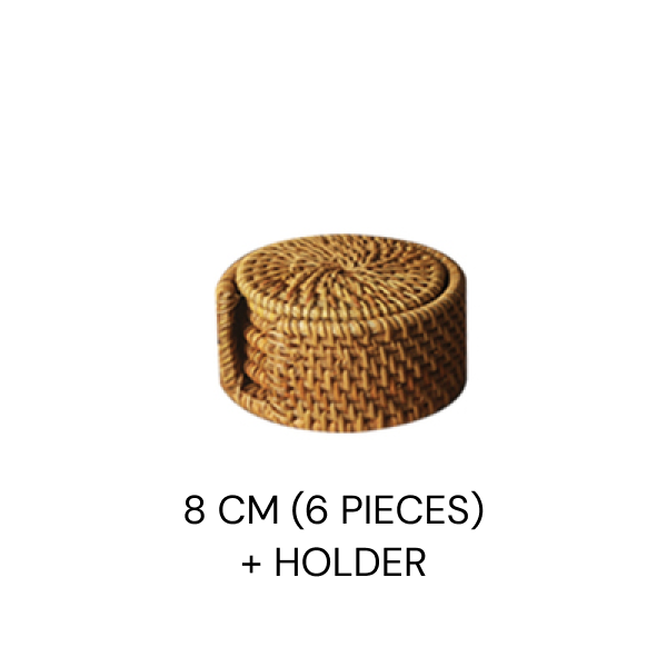 Rattan Coaster