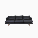 Nord Brown Aniline Leather 3 Seater Sofa