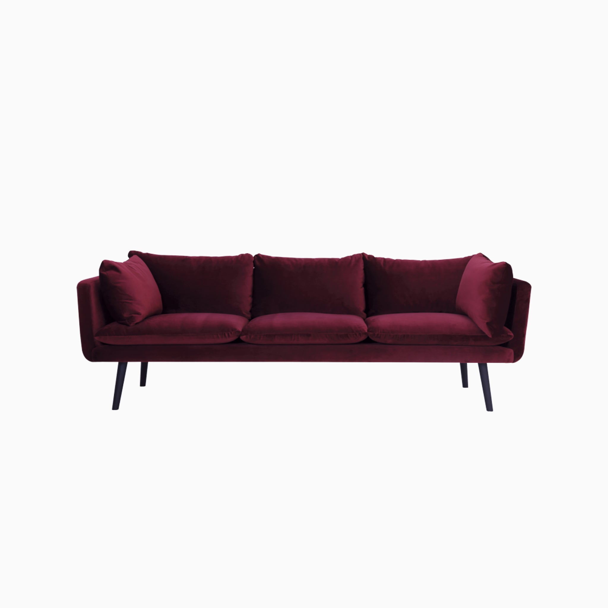 Nord 3 Seater Sofa with Saxony Fabric