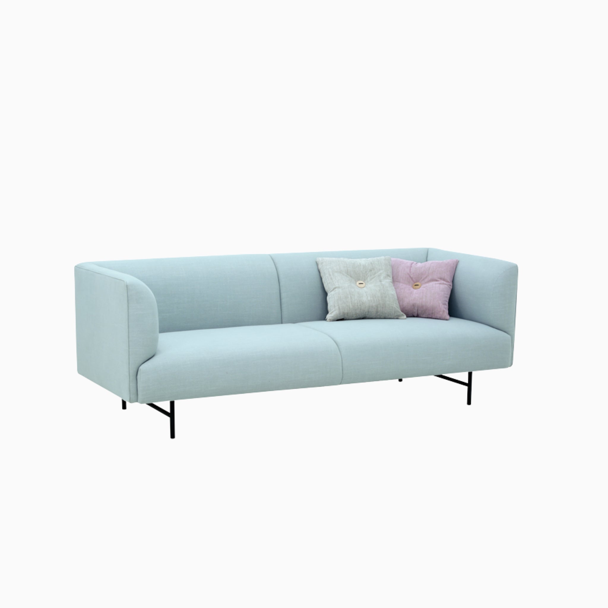 Nord 3 Seater Sofa with Crepon Fabric