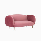 Nord 2 Seater Sofa with Saxony Fabric