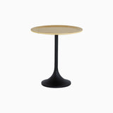 Nord Round Coffee Table with Walnut Veneer