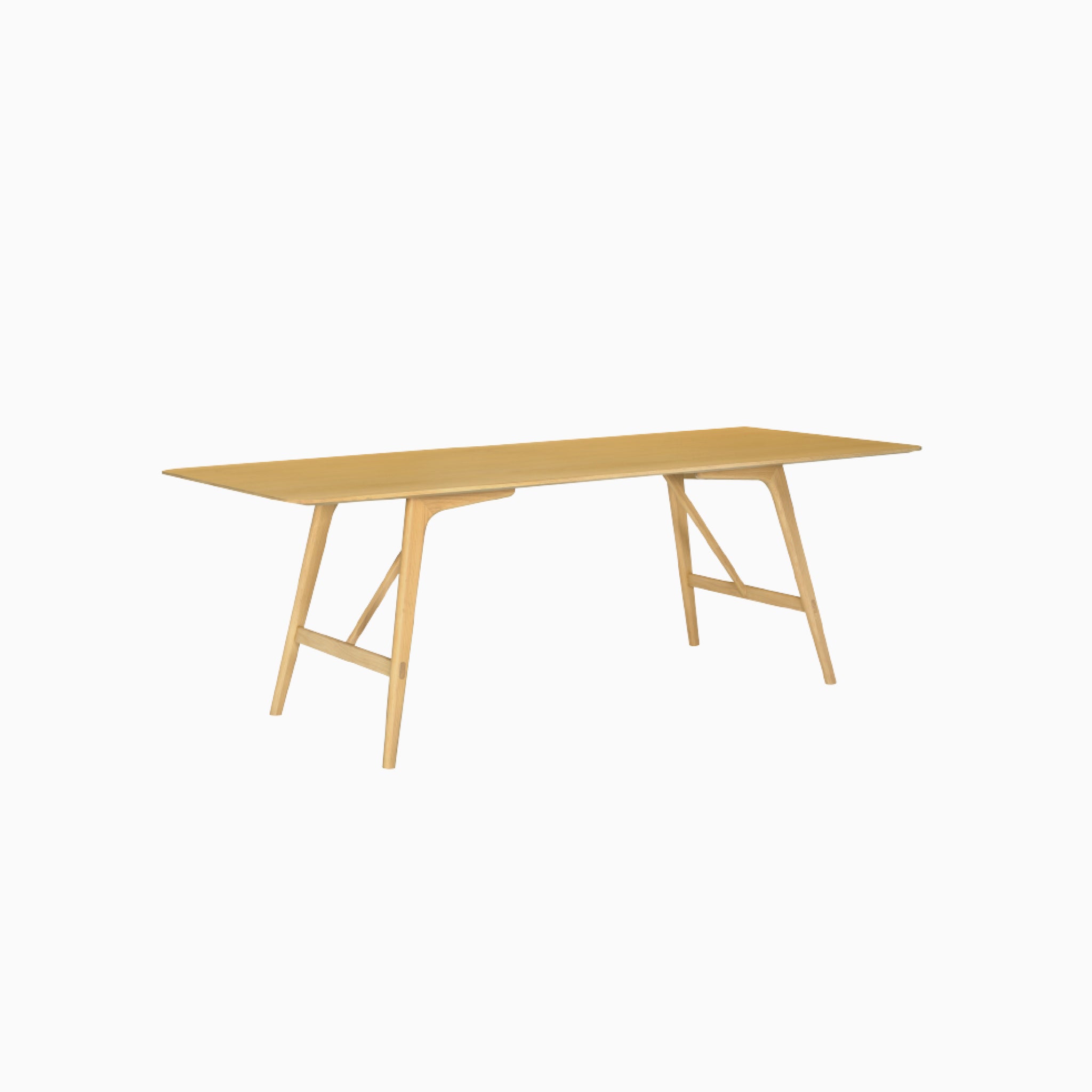 Nord Oak Wood Dining Table