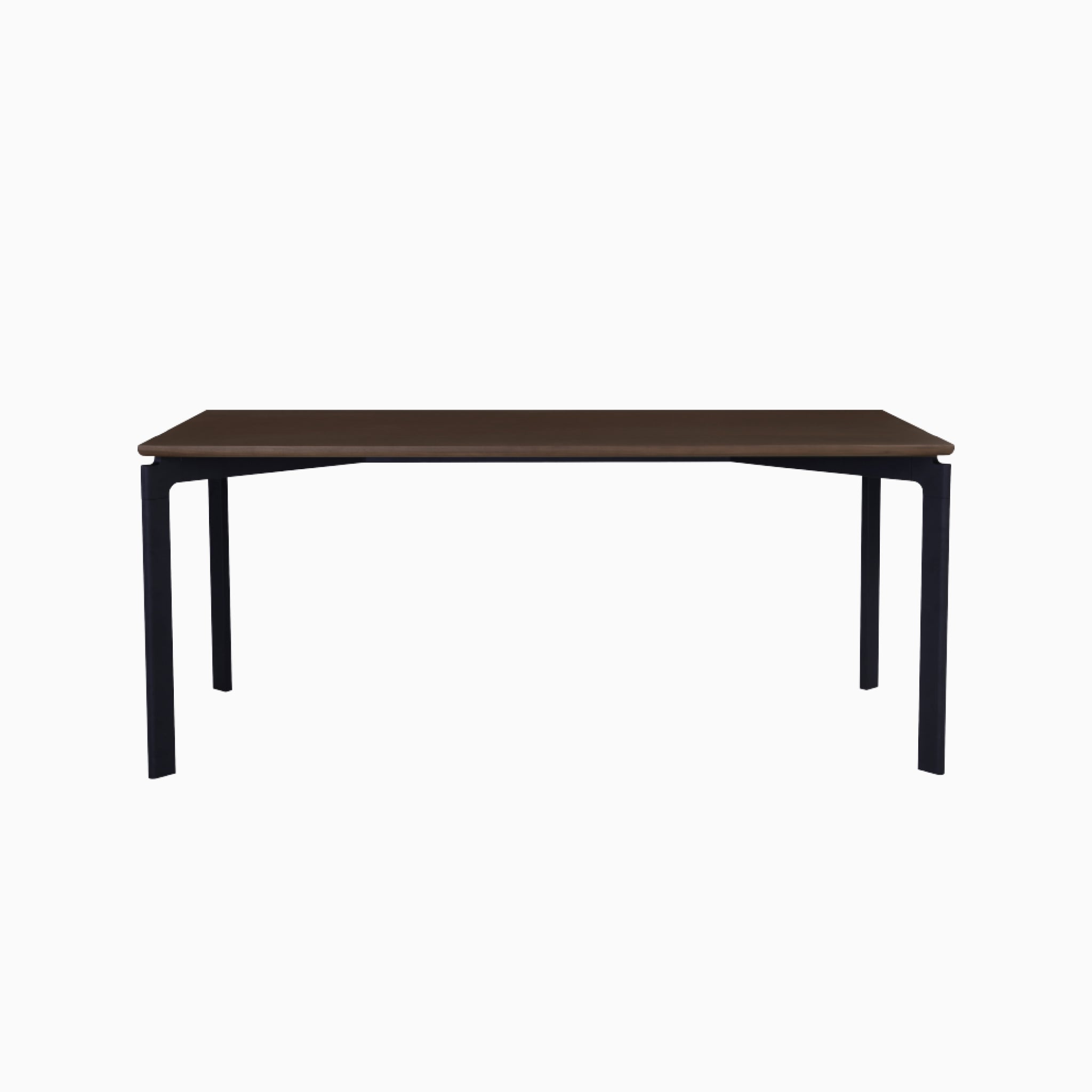 Nord Oak Dining Table with Black leg