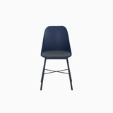 Lumo Yellow Dining Chair with Black Leg (Set of 2)