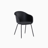 Lumo Blue Dining Chair with Black Leg (Set of 2)