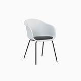 Lumo Blue Dining Chair with Black Leg (Set of 2)