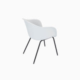 Lumo Blue Dining Chair with Black Leg (Set of 2)