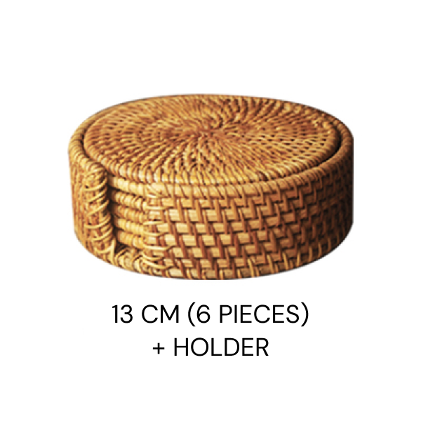Rattan Coaster