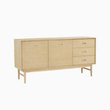Lumo 1.6M Oak 5 Doors Sideboard