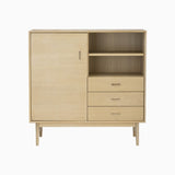 Lumo 1.2M Oak 4 Doors Sideboard