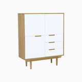Lumo 1.35M Grey 6 Doors Sideboard