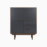 Lumo 1.35M Grey 6 Doors Sideboard