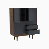 Lumo 1.35M Grey 6 Doors Sideboard