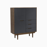 Lumo 1.35M Grey 6 Doors Sideboard