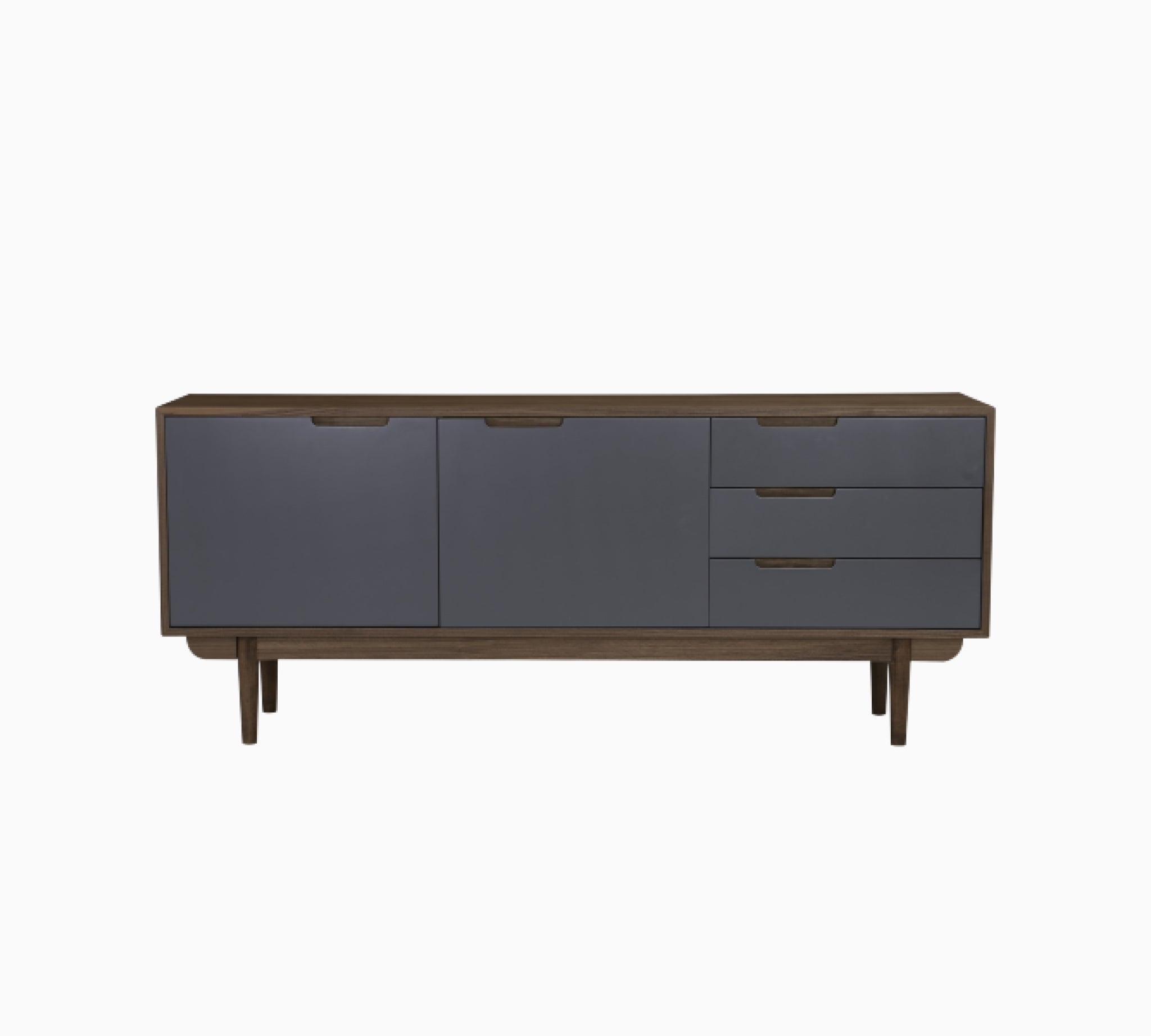 Lumo 1.8M White 5 Doors Sideboard