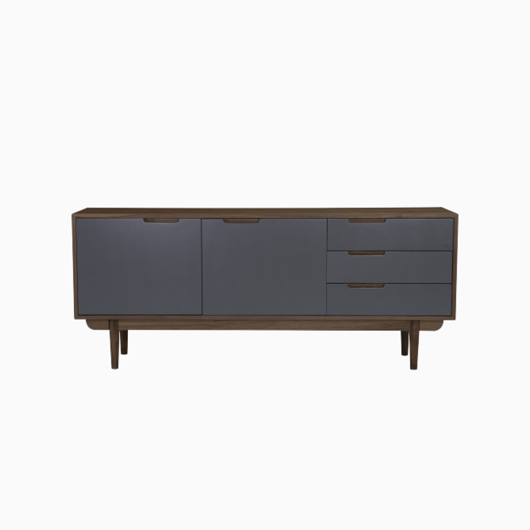 Lumo 1.8M Grey 5 Doors Sideboard