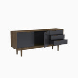 Lumo 1.8M Grey 5 Doors Sideboard