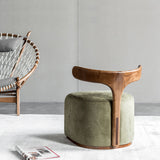 Adeline Solid Wood Accent Chair