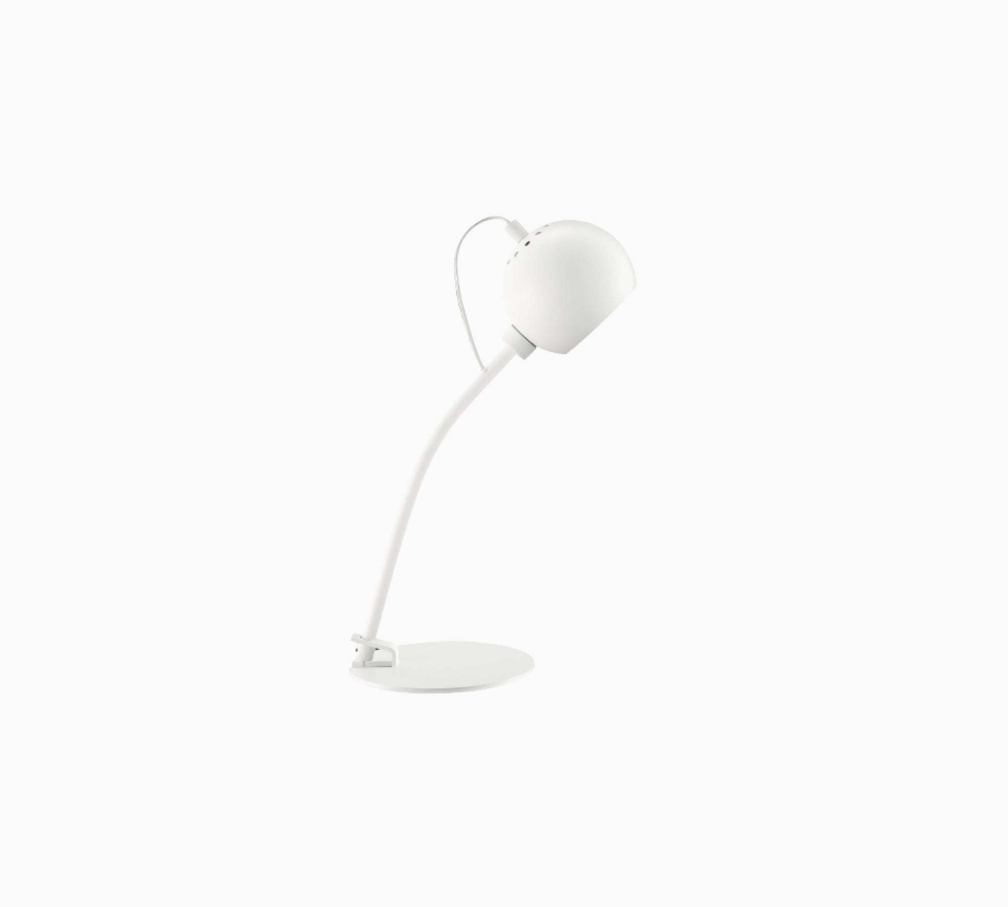 Cane Matt Black/White Table Lamp