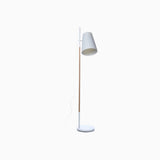 Luka Black/White Floor Lamp