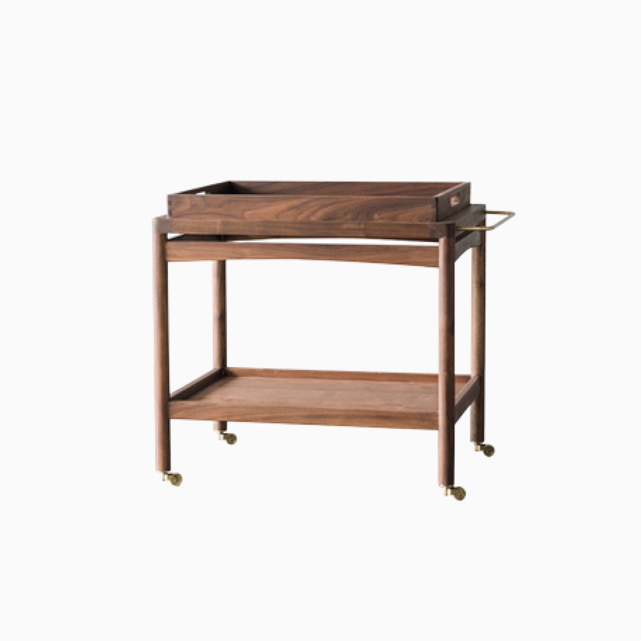 Alana Bar Cart, Walnut