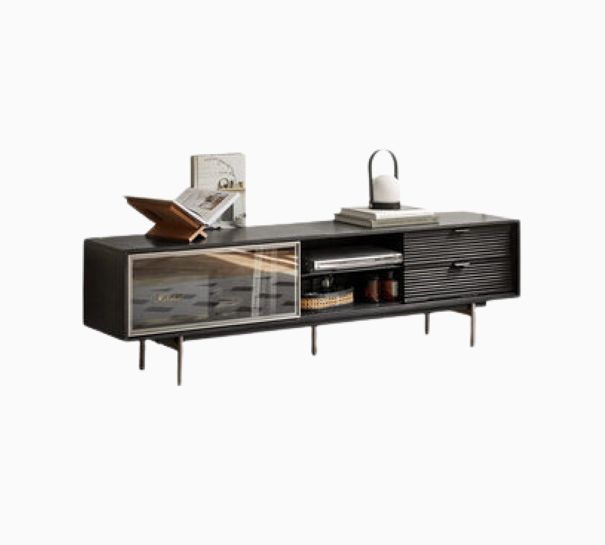 Torre TV Console, Black