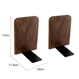 Beau Wood Bookends