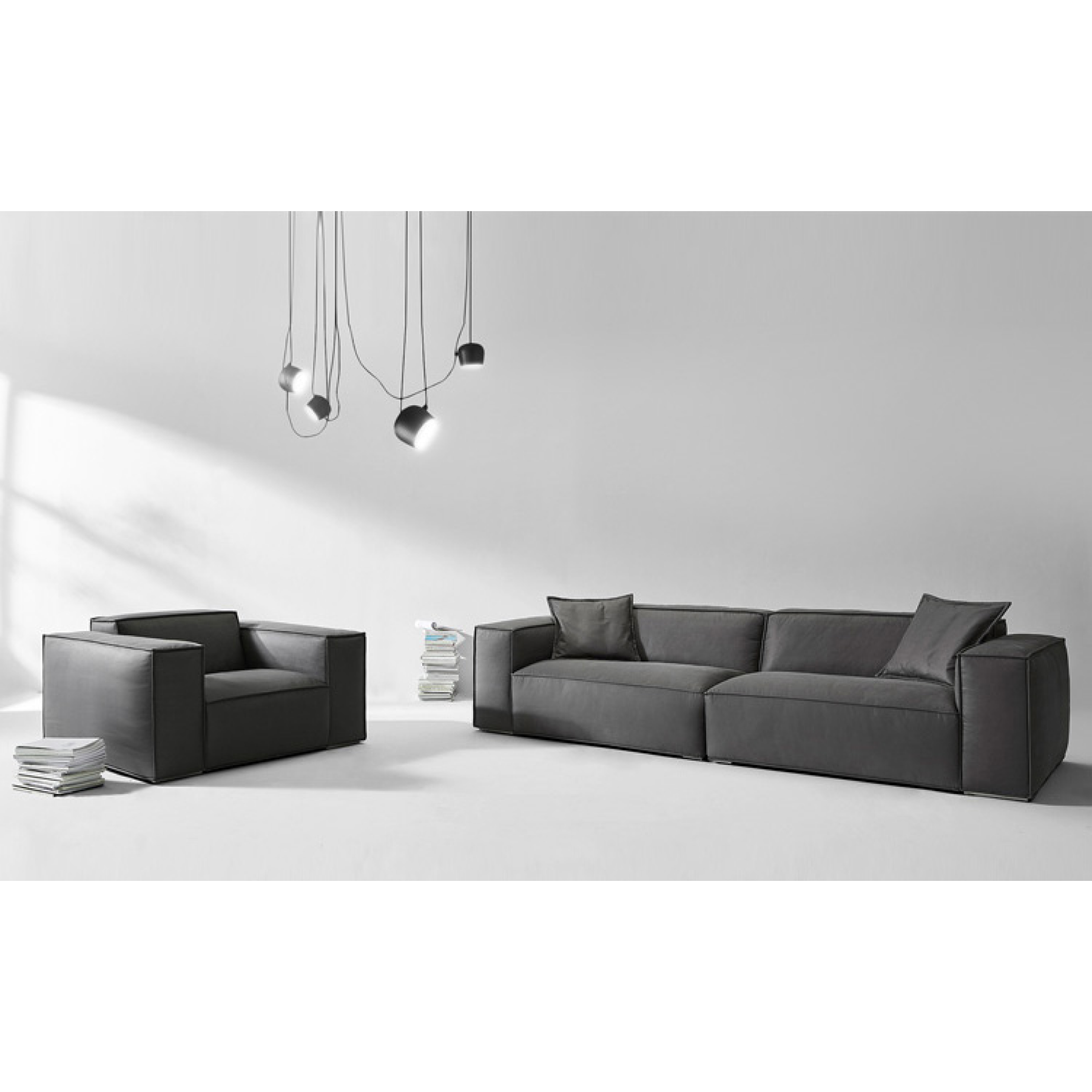 Willow 1 Seater Leather Sofas