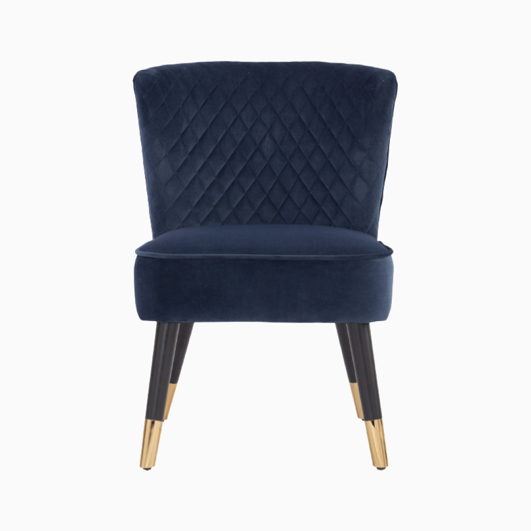 Lanie Navy Lounge Chair