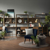 Lanie Navy Lounge Chair