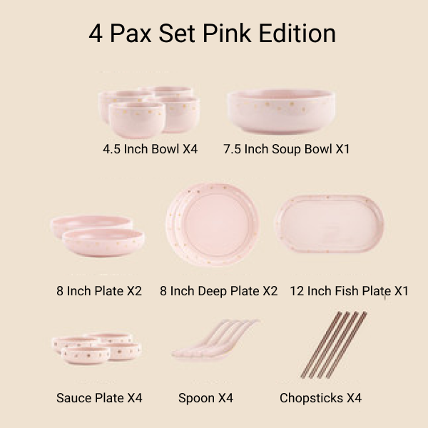 Moon & Stars Dinnerware Set