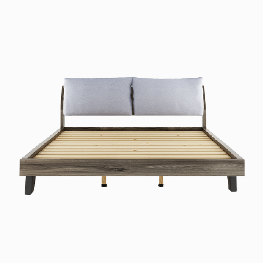 Skye Solid Wood Queen Size Bed