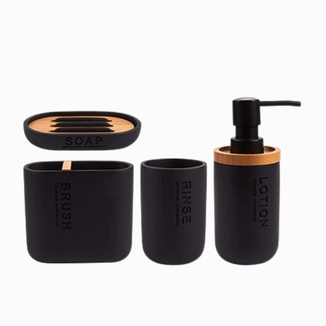 Lilo Minimalistic Bathroom Accessories Set